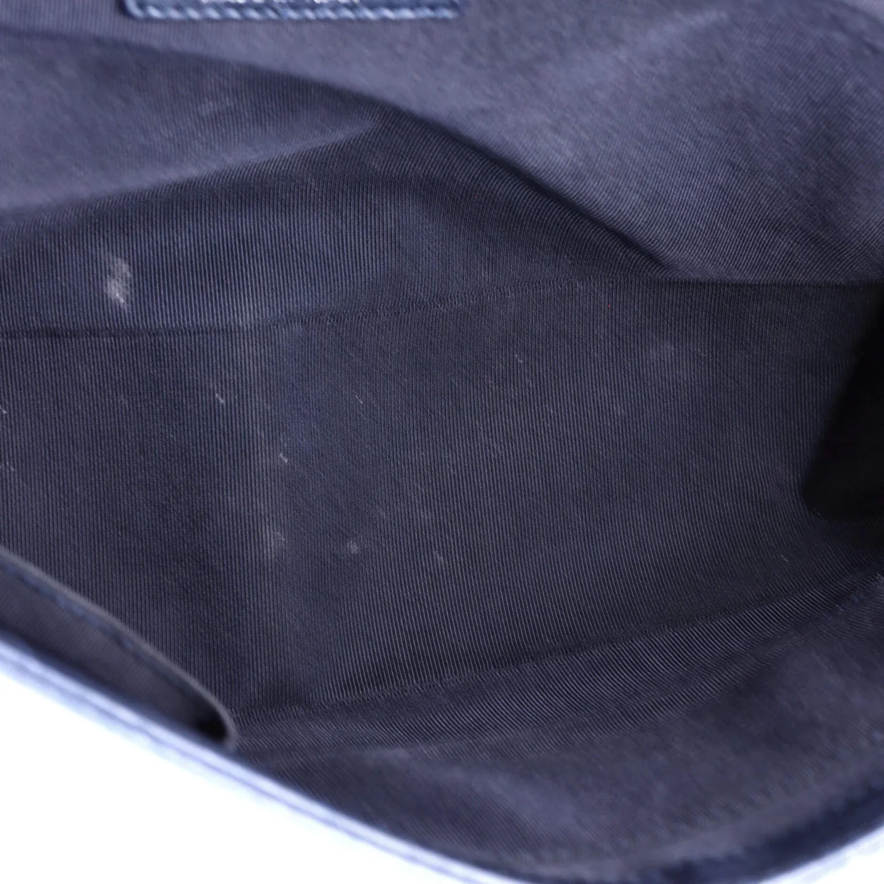 Boy Flap Bag Quilted Metallic Calfskin Large - Deep Luxury