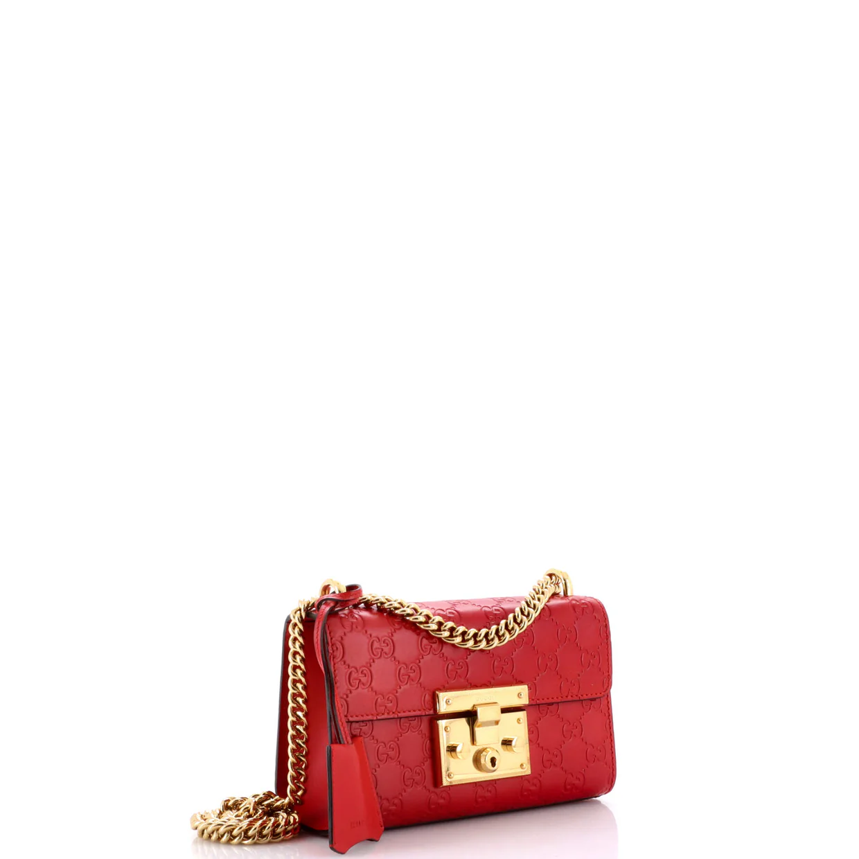 Padlock Shoulder Bag Guccissima Leather Small - Deep Luxury