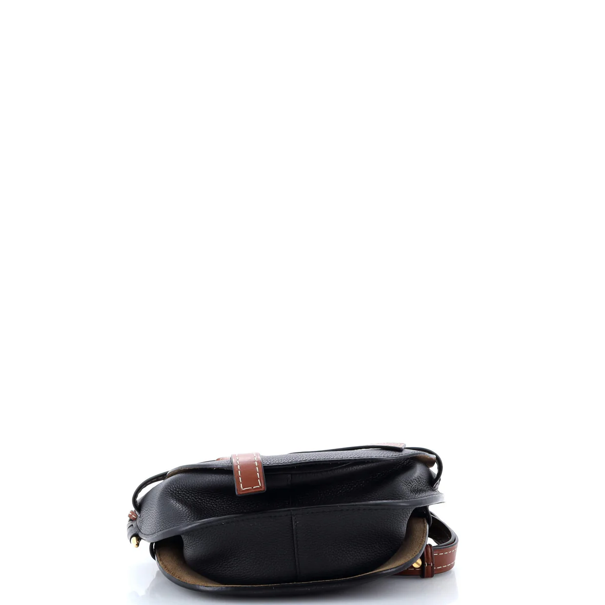 Gate Shoulder Bag Leather Small - Deep Luxury