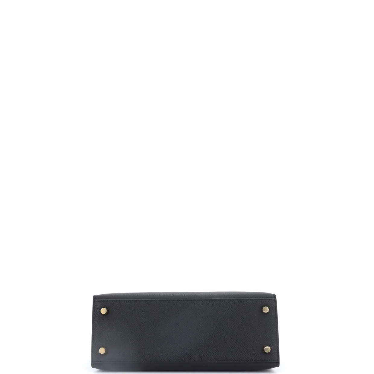 Kelly Handbag Noir Epsom with Gold Hardware 25 - Deep Luxury