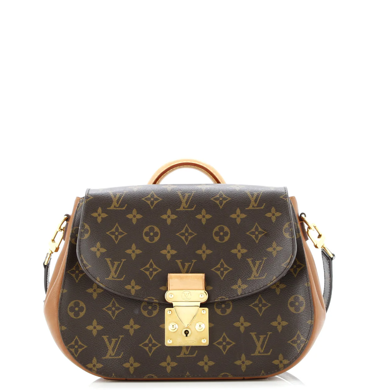 Eden Handbag Monogram Canvas PM - Deep Luxury