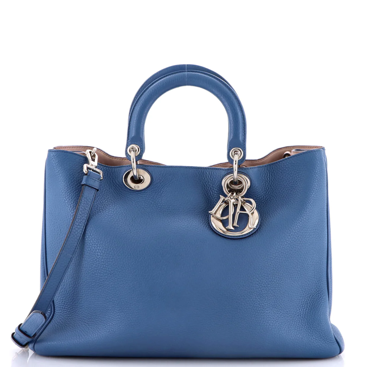 Diorissimo Tote Pebbled Leather Large - Deep Luxury