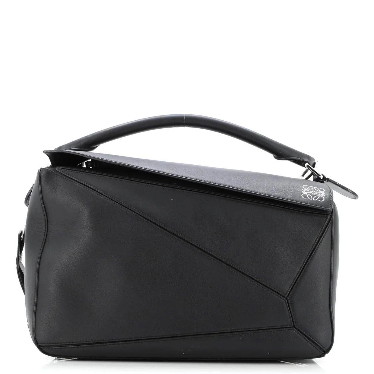 Puzzle Bag Leather Large - Deep Luxury