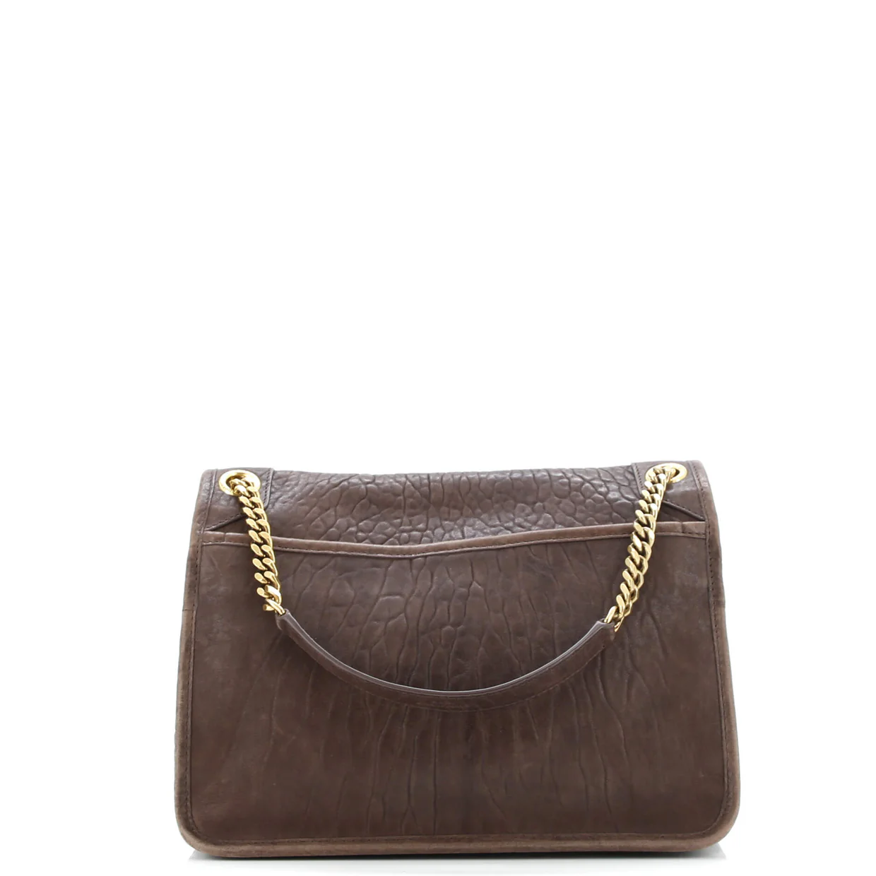 Niki Chain Flap Bag Leather Medium - Deep Luxury