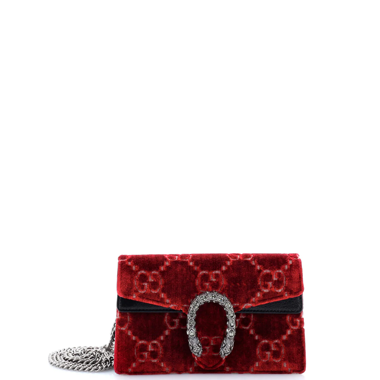 Dionysus Bag GG Velvet Super Mini - Deep Luxury