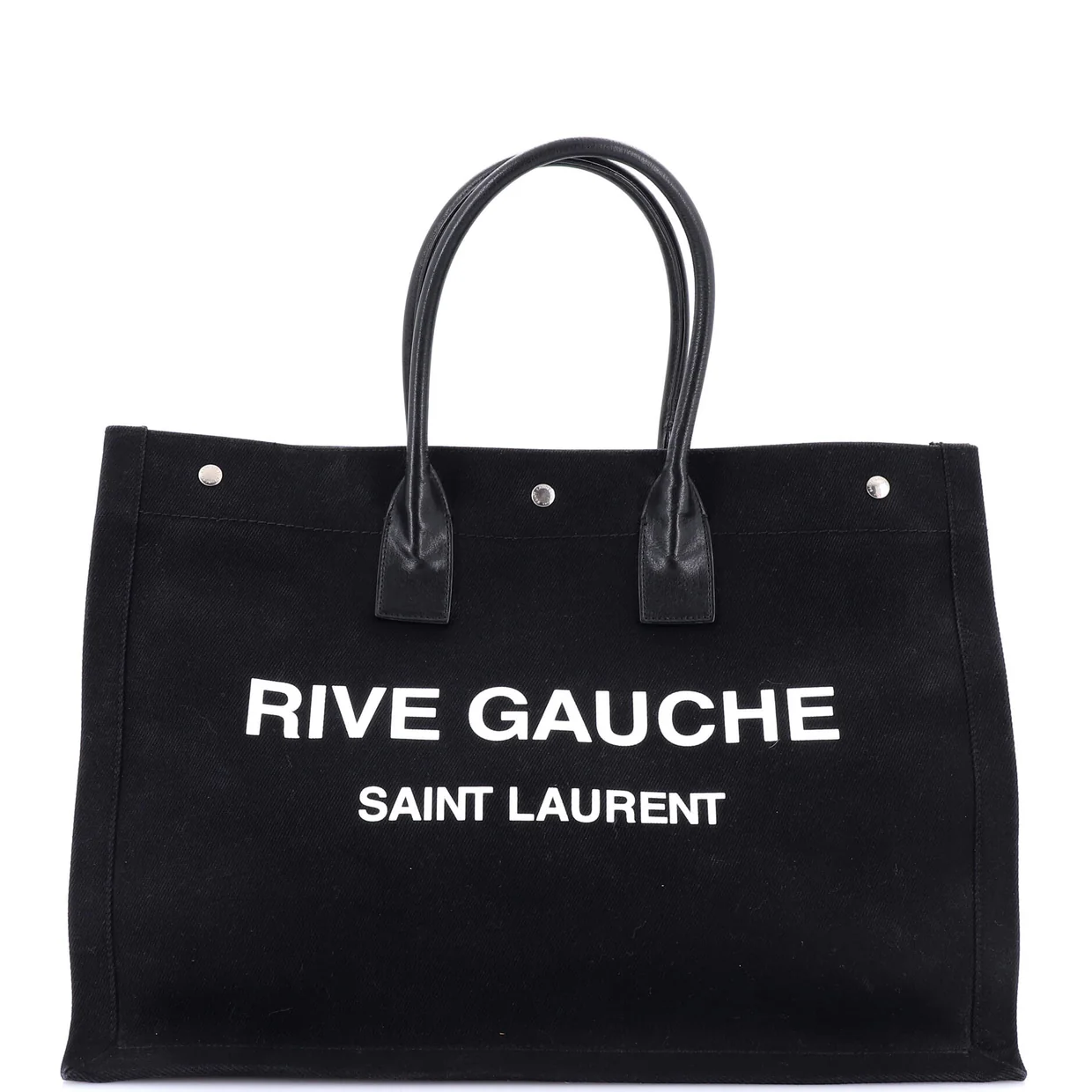 Rive Gauche Shopper Tote Camo Canvas Large - Deep Luxury