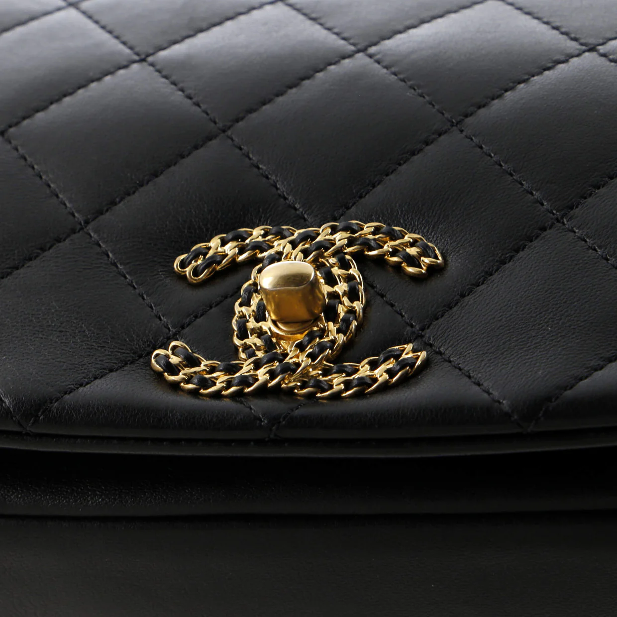 On And On Full Flap Bag Quilted Lambskin Small - Deep Luxury