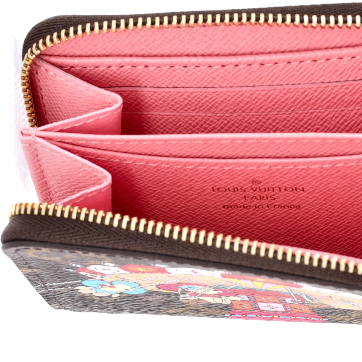 Zippy Coin Purse Limited Edition Vivienne Xmas Monogram Canvas - Deep Luxury