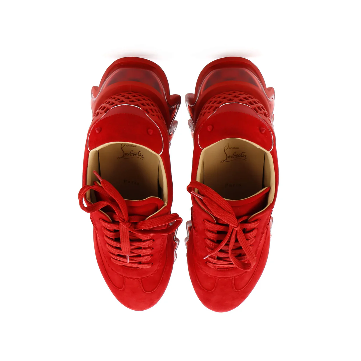 Loubishark Sneakers Suede - Deep Luxury