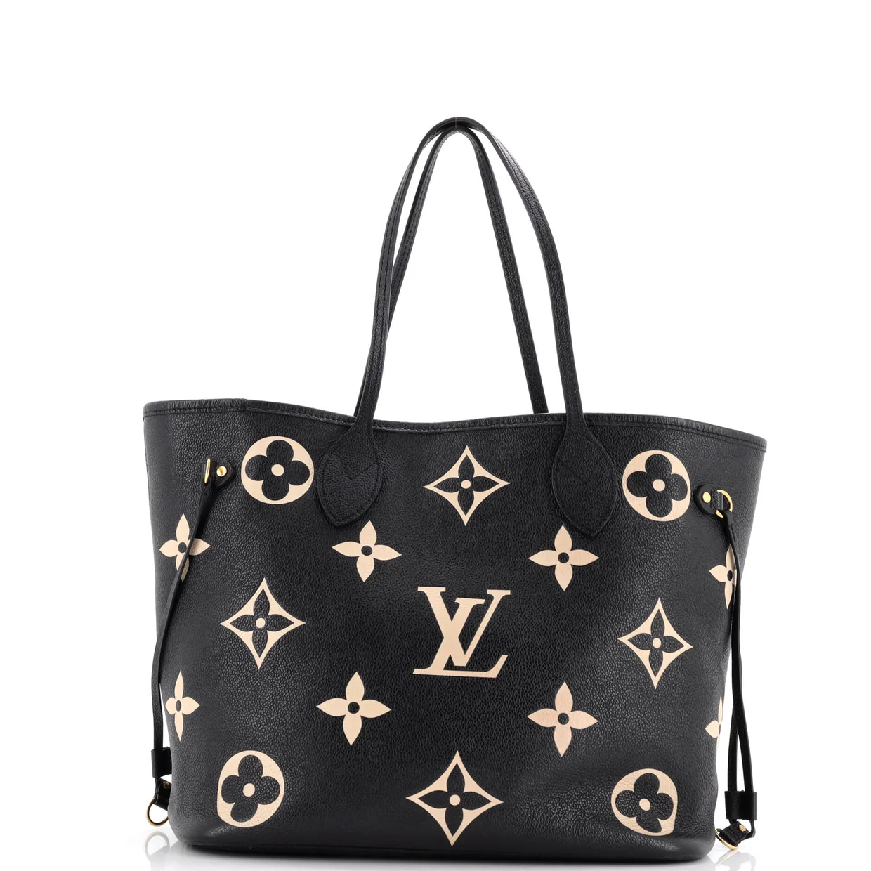 Neverfull NM Tote Bicolor Monogram Empreinte Giant MM - Deep Luxury
