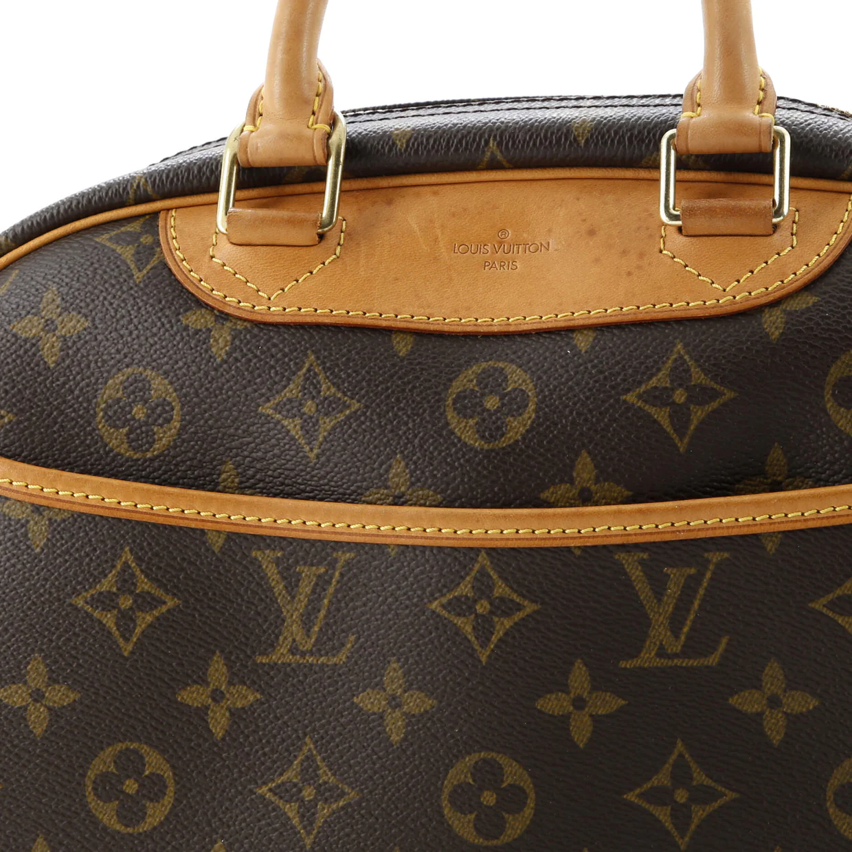Trouville Handbag Monogram Canvas - Deep Luxury