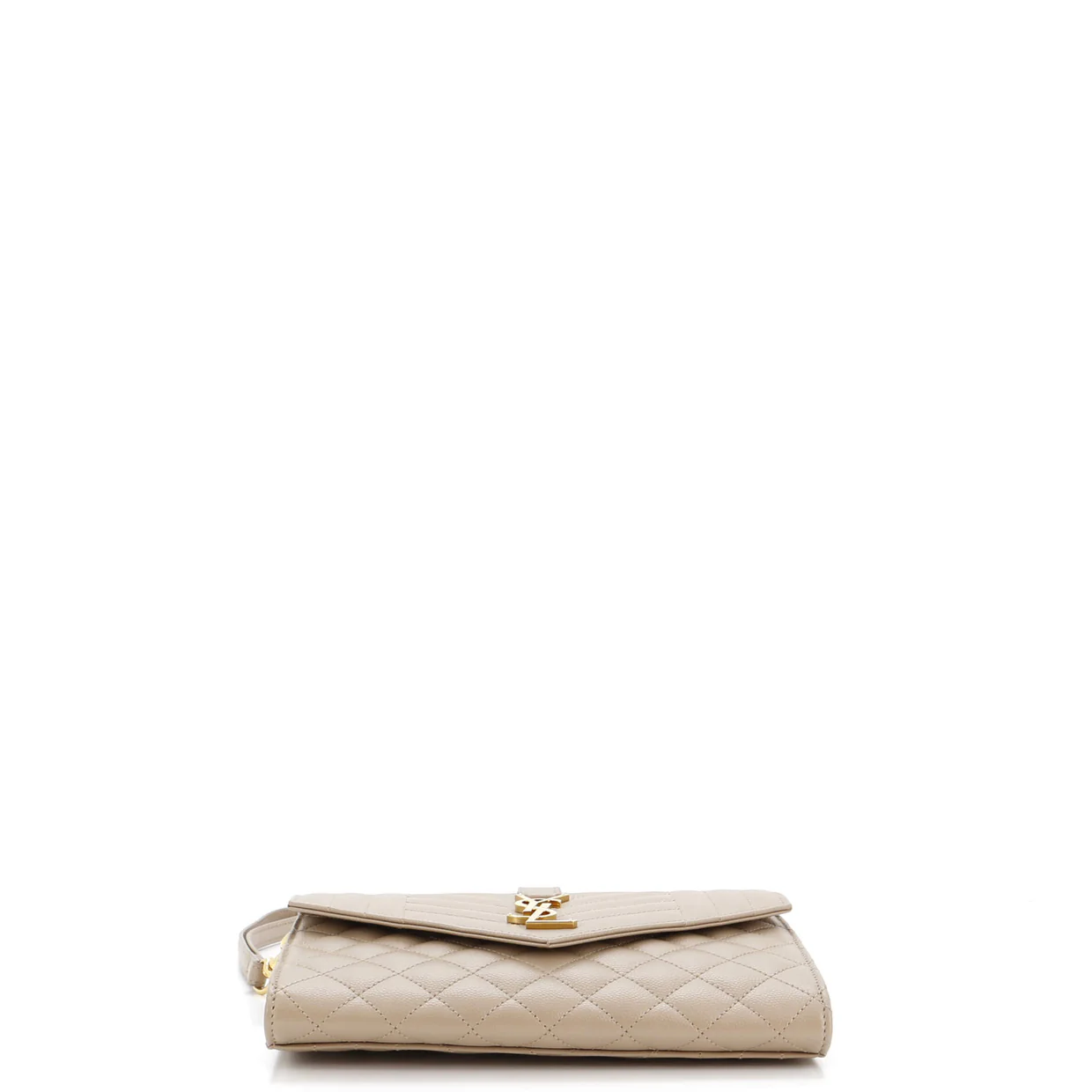 Classic Monogram Envelope Wristlet Clutch Mixed Matelasse Leather - Deep Luxury