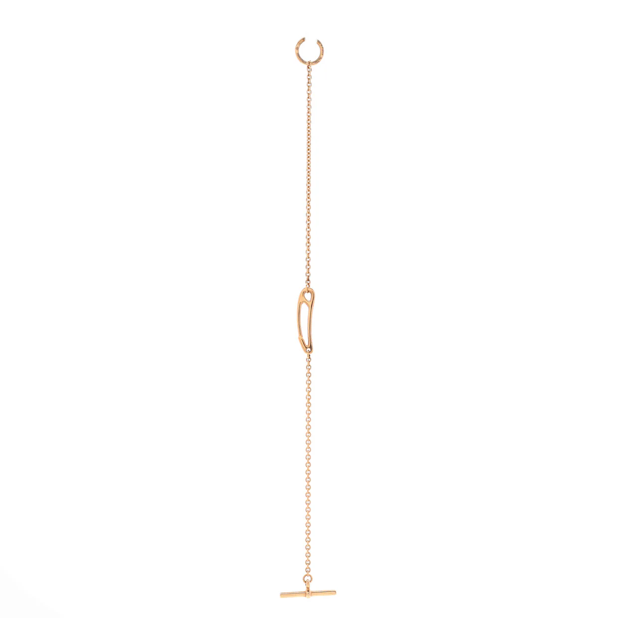 Chaine d'Ancre Punk Bracelet 18K Rose Gold Mini - Deep Luxury