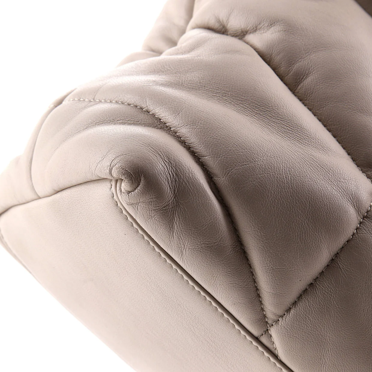 Loulou Puffer Shoulder Bag Quilted Leather Medium - Deep Luxury