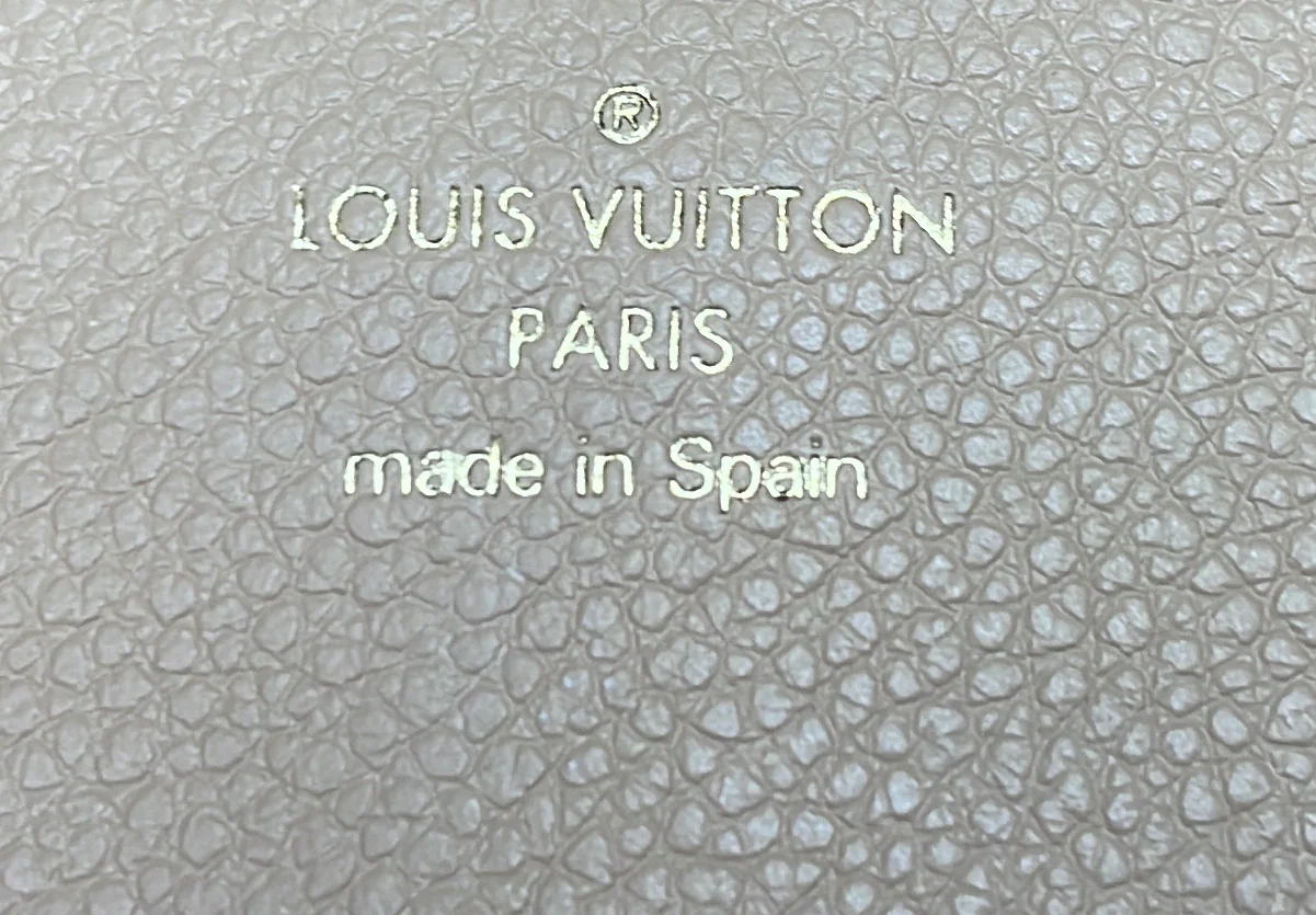 Emilie Wallet Monogram Empreinte Leather - Deep Luxury