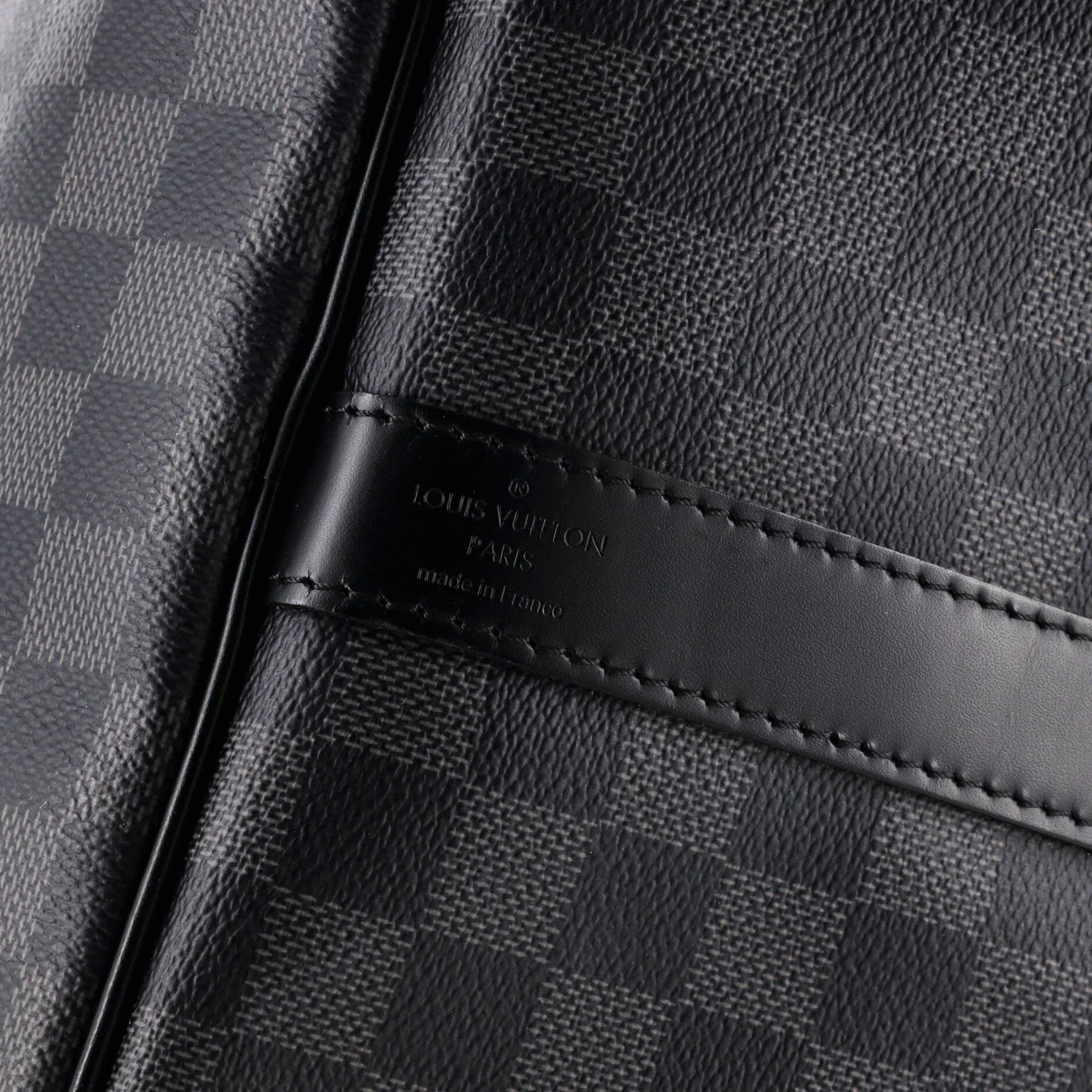 Keepall Bandouliere Bag Damier Graphite 55 - Deep Luxury