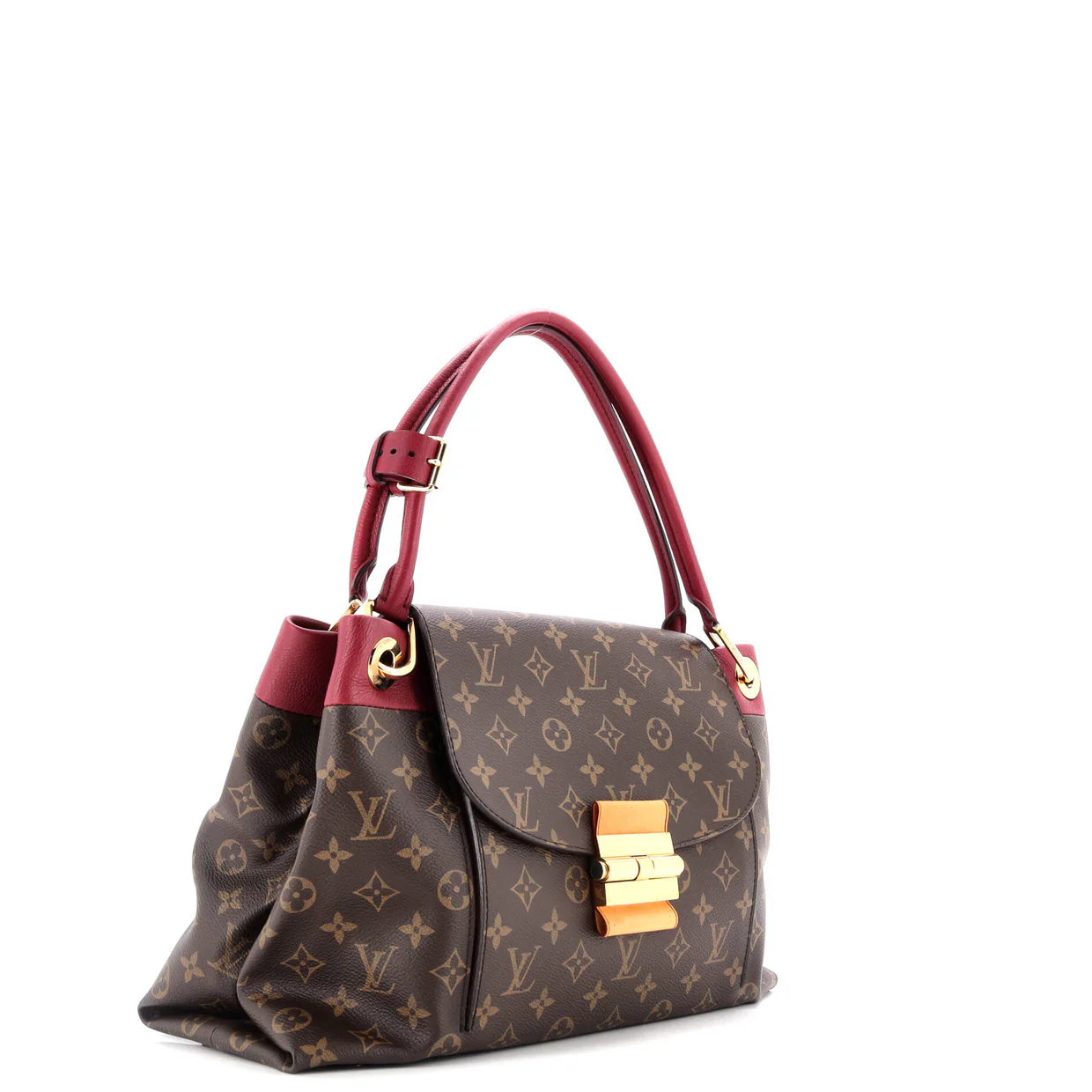 Olympe Handbag Monogram Canvas - Deep Luxury