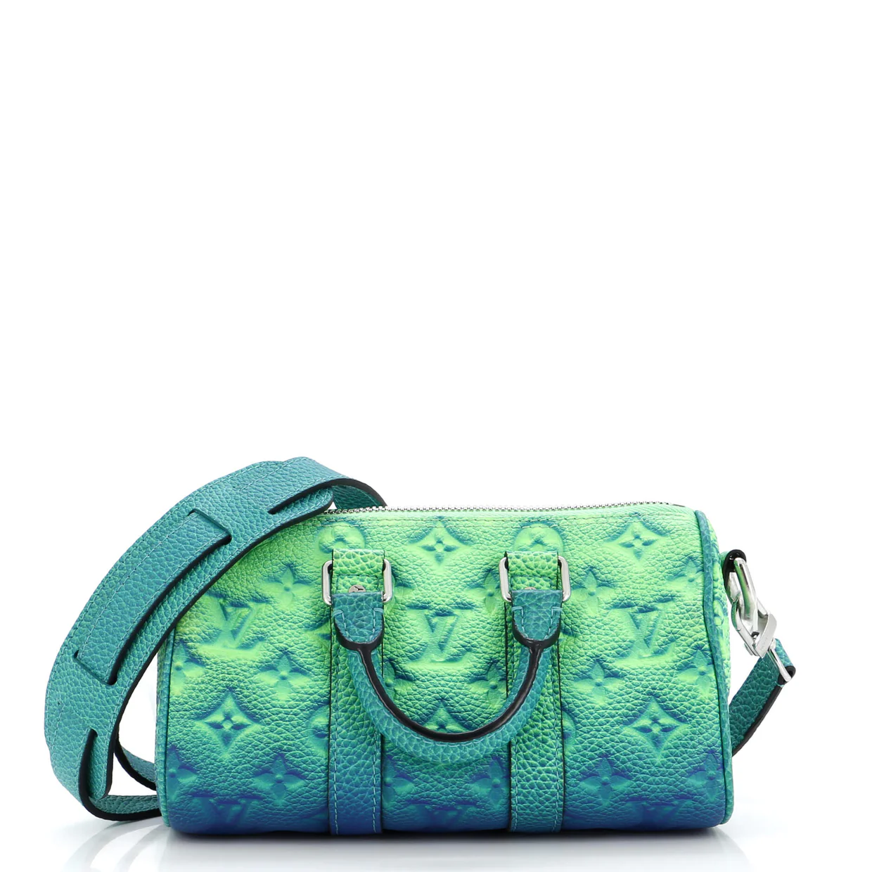 Keepall Bandouliere Bag Limited Edition Illusion Monogram Taurillon Leather XS - Deep Luxury