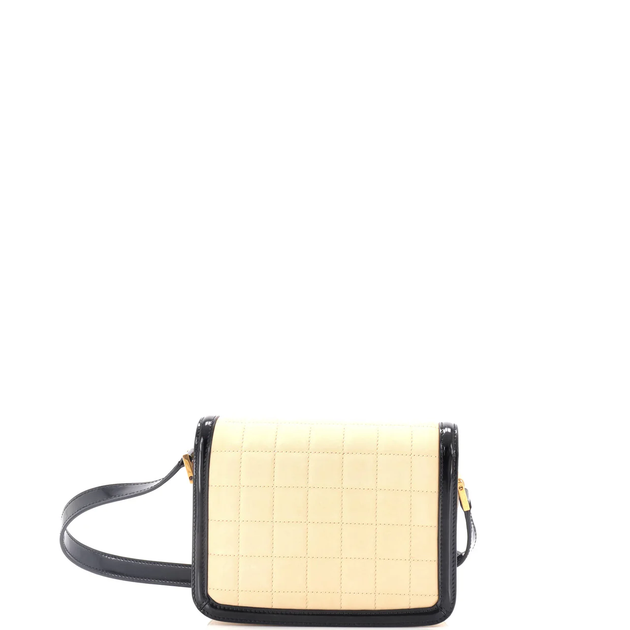 Solferino Bag Quilted Suede Small - Deep Luxury