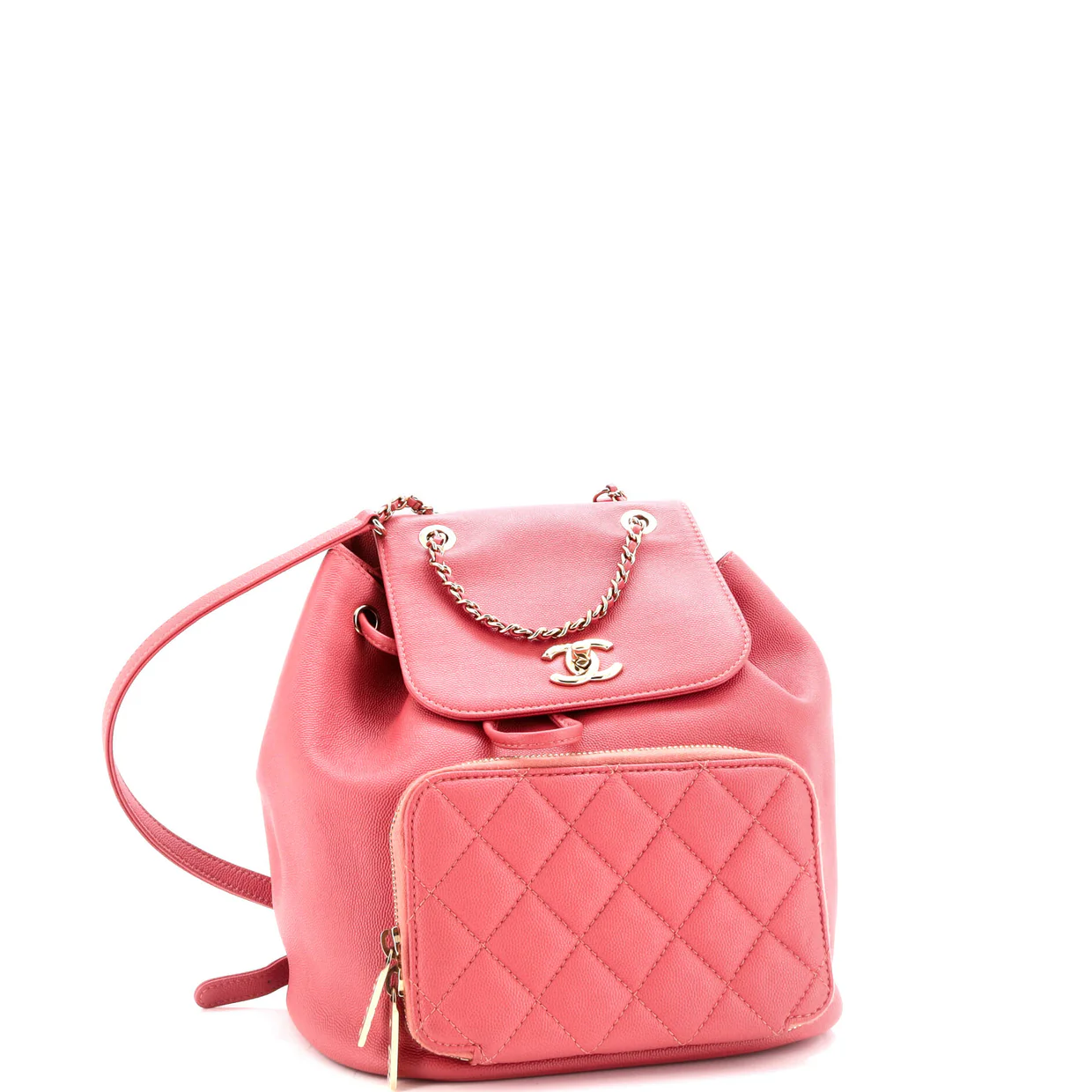 Business Affinity Backpack Caviar Small - Deep Luxury