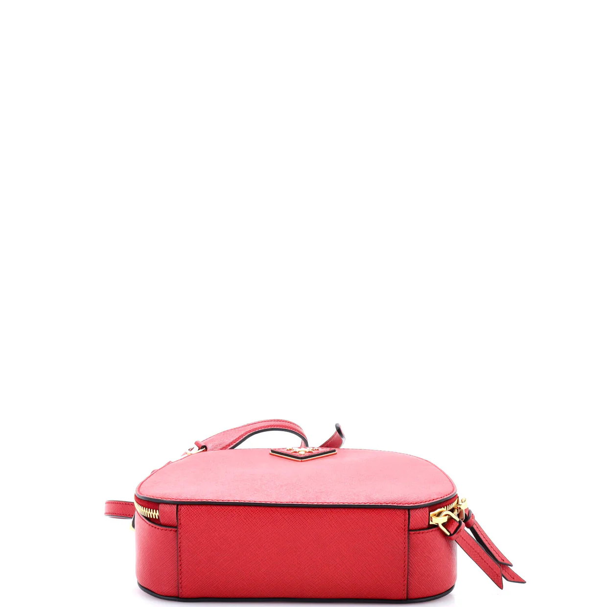 Odette Top Handle Bag Saffiano Leather Small - Deep Luxury