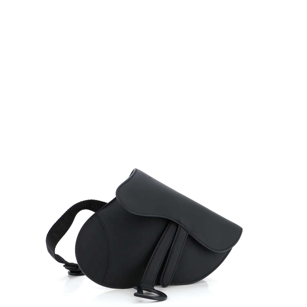 Ultra Matte Saddle Belt Bag Leather - Deep Luxury