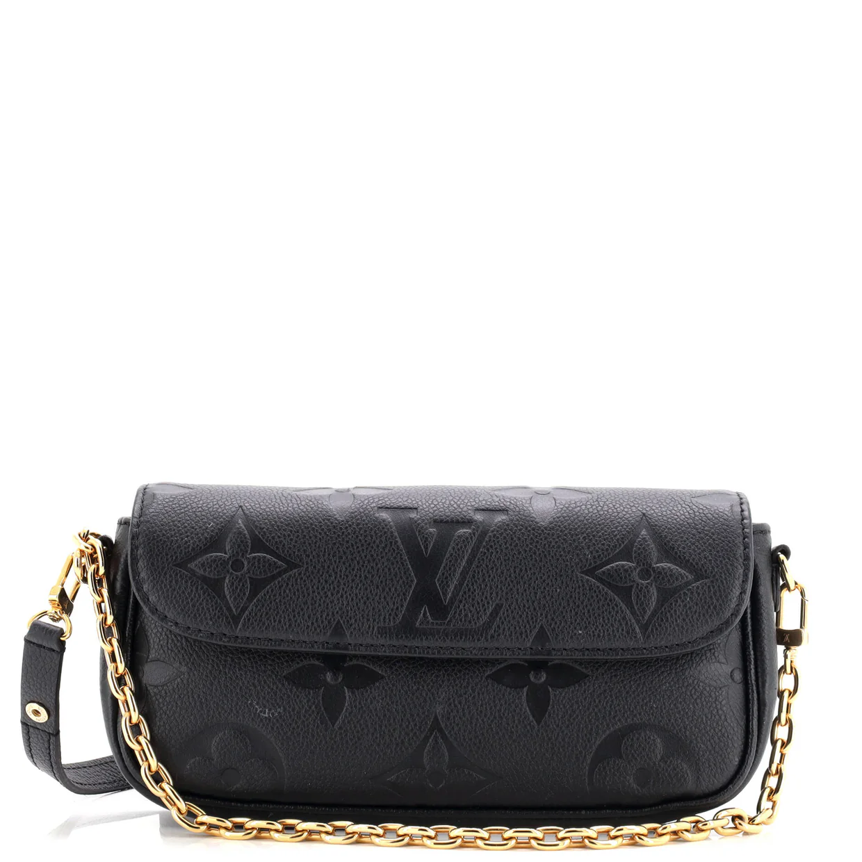 Ivy Wallet on Chain Monogram Empreinte Giant - Deep Luxury