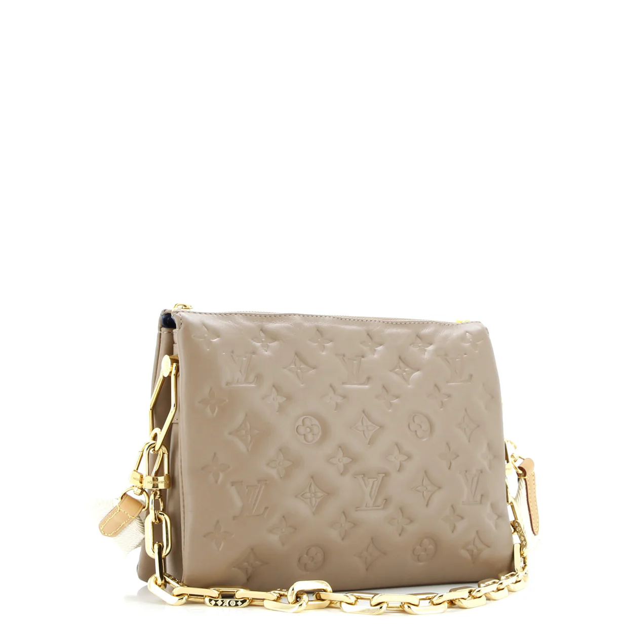 Coussin Bag Monogram Embossed Lambskin PM - Deep Luxury