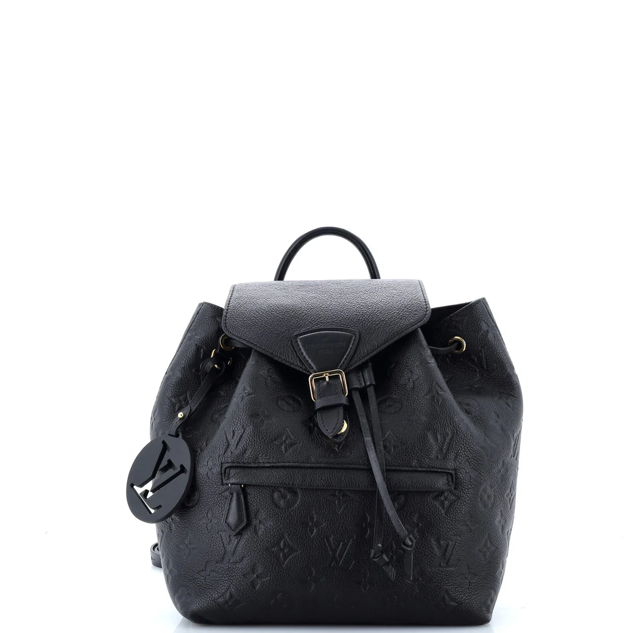 Montsouris NM Backpack Monogram Empreinte Leather PM - Deep Luxury