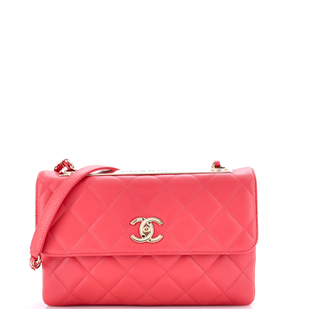Trendy CC Flap Bag Quilted Lambskin Medium - Deep Luxury