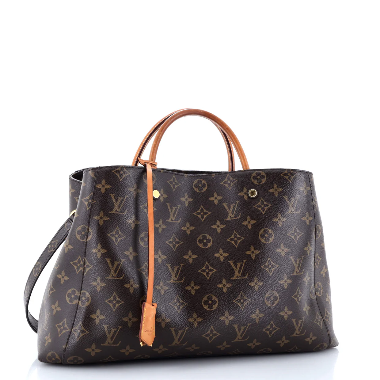 Montaigne Handbag Monogram Canvas GM - Deep Luxury