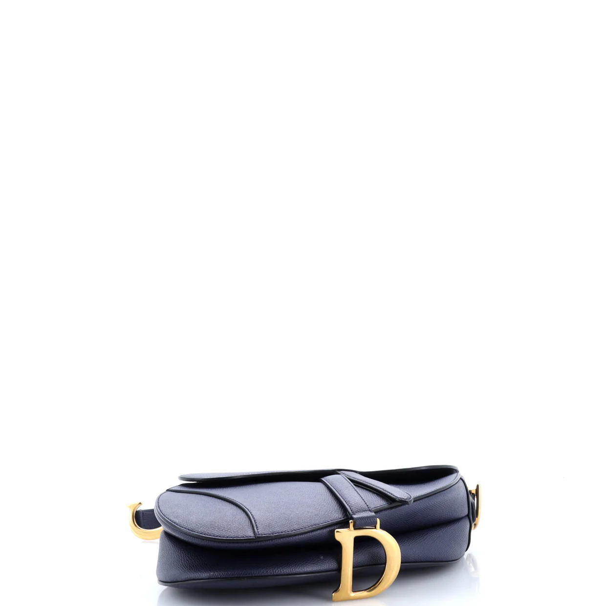 Saddle Handbag Leather Medium - Deep Luxury