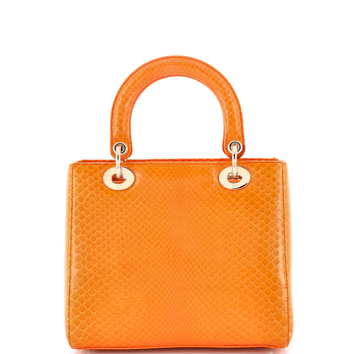 Lady Dior Bag Python Medium - Deep Luxury