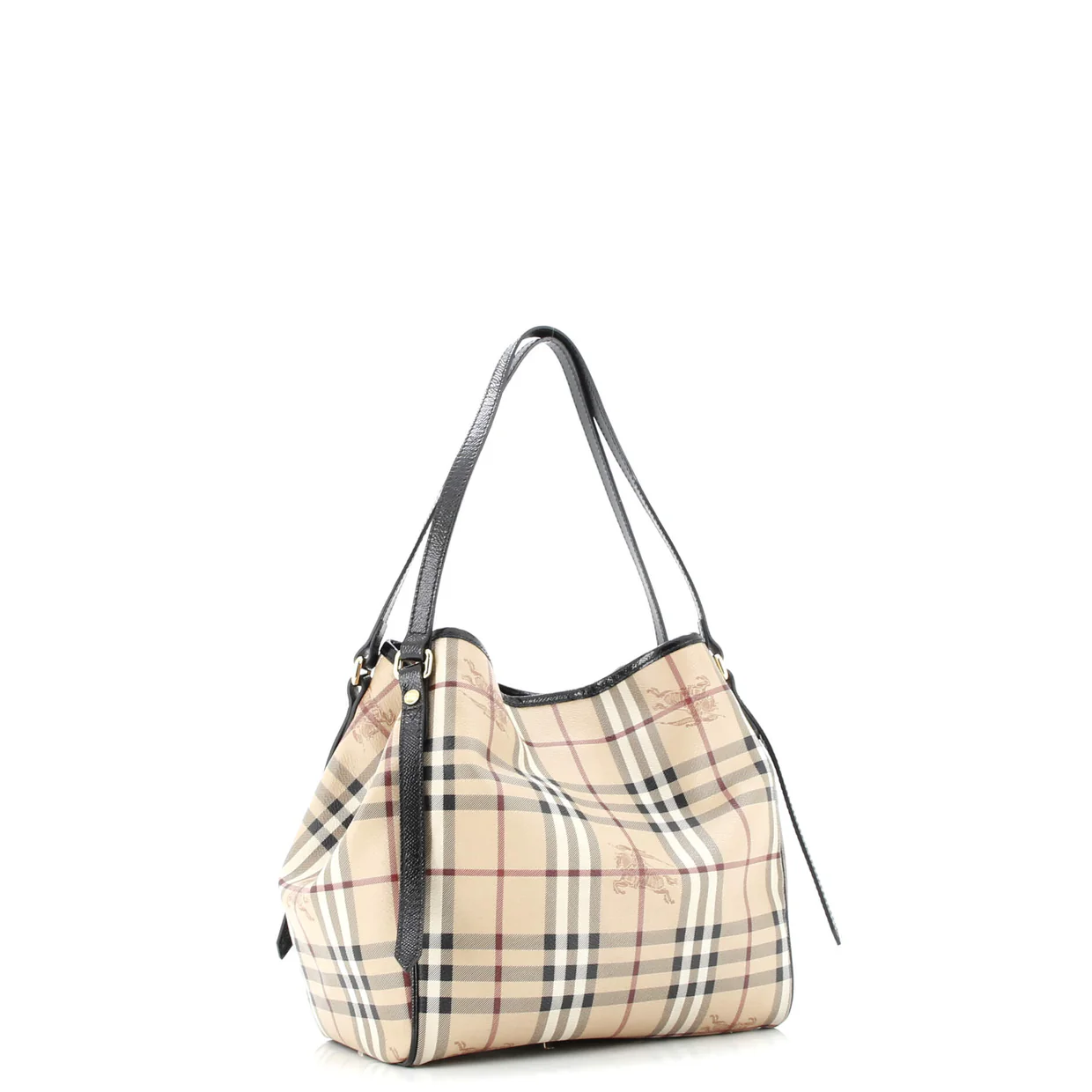 Canterbury Tote Haymarket Coated Canvas Small - Deep Luxury