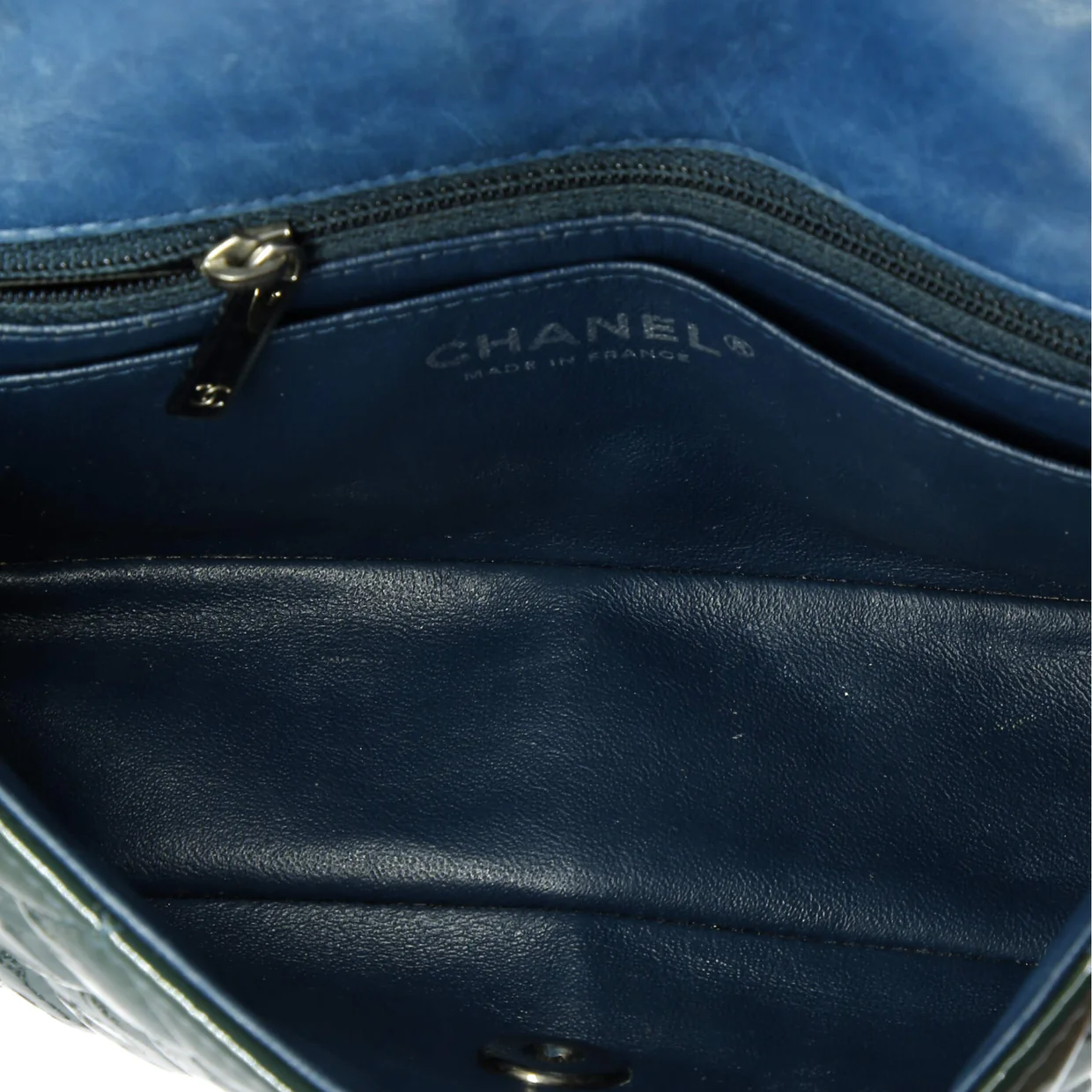 Classic Single Flap Bag Quilted Patent Mini - Deep Luxury