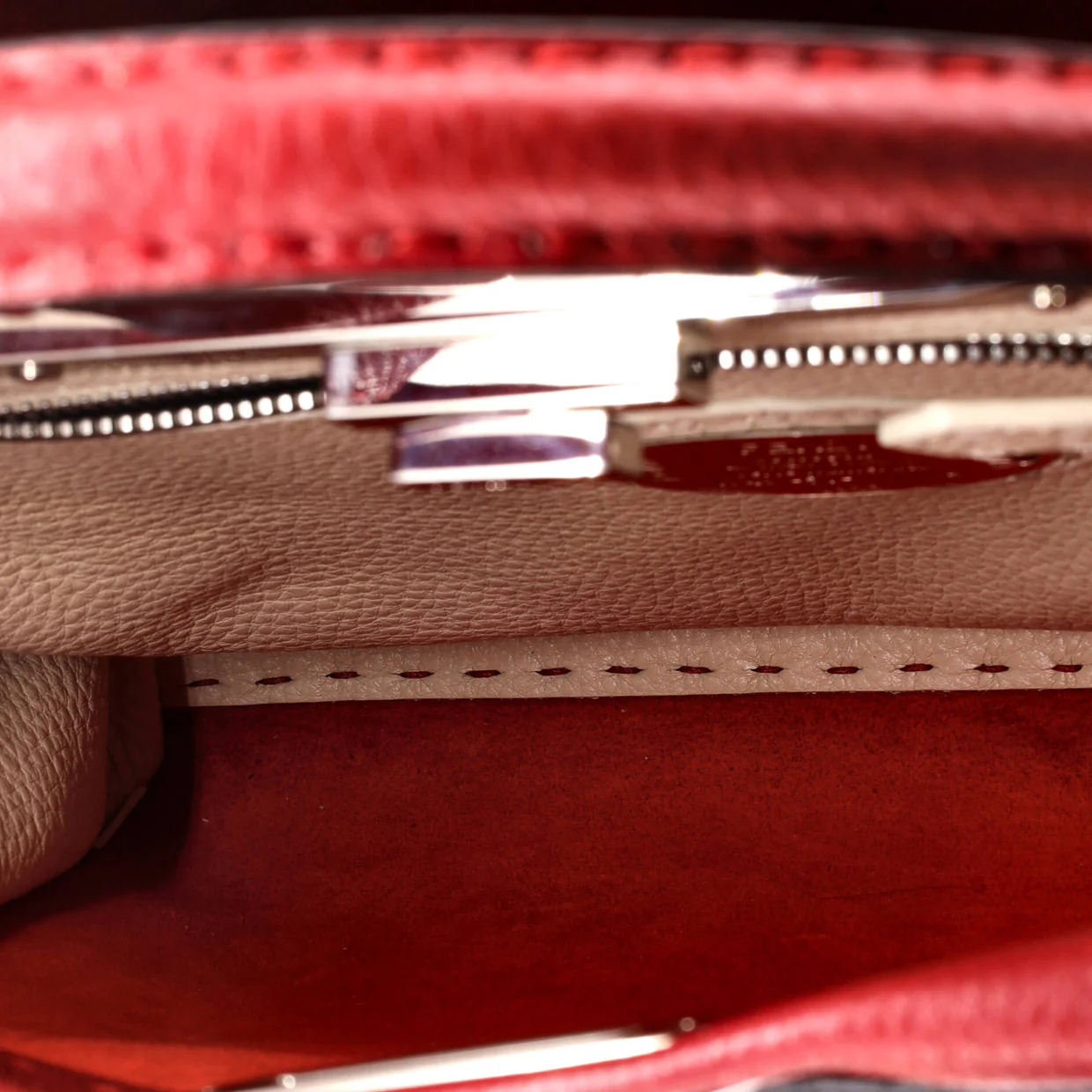 Selleria Peekaboo Bag Leather Medium - Deep Luxury