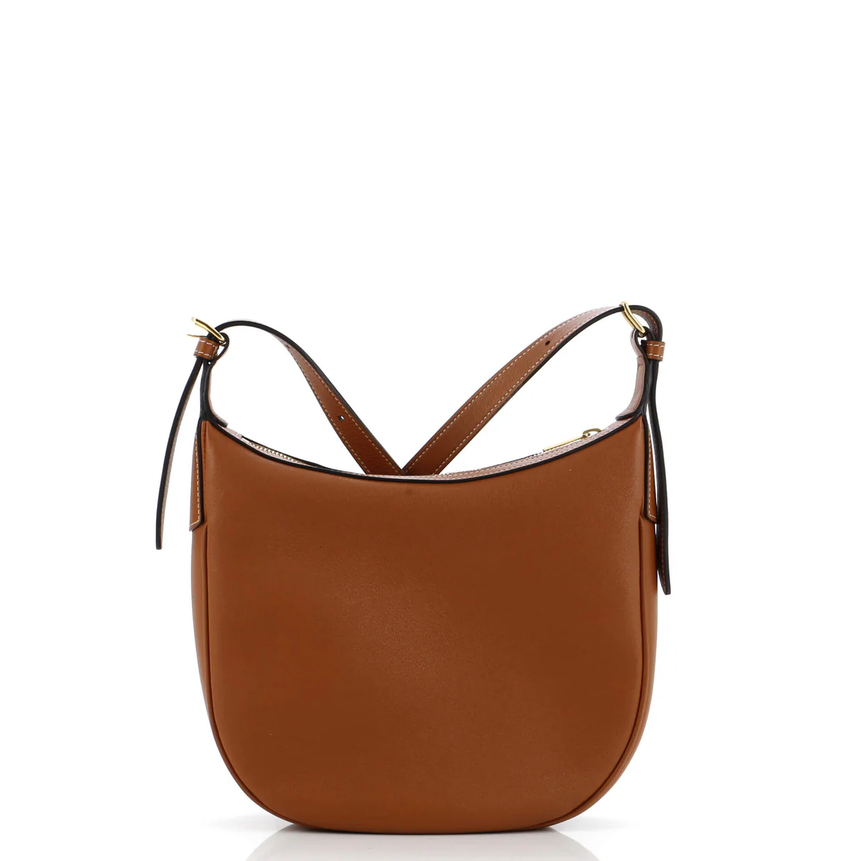 Heloise Shoulder Bag Triomphe Embossed Leather - Deep Luxury