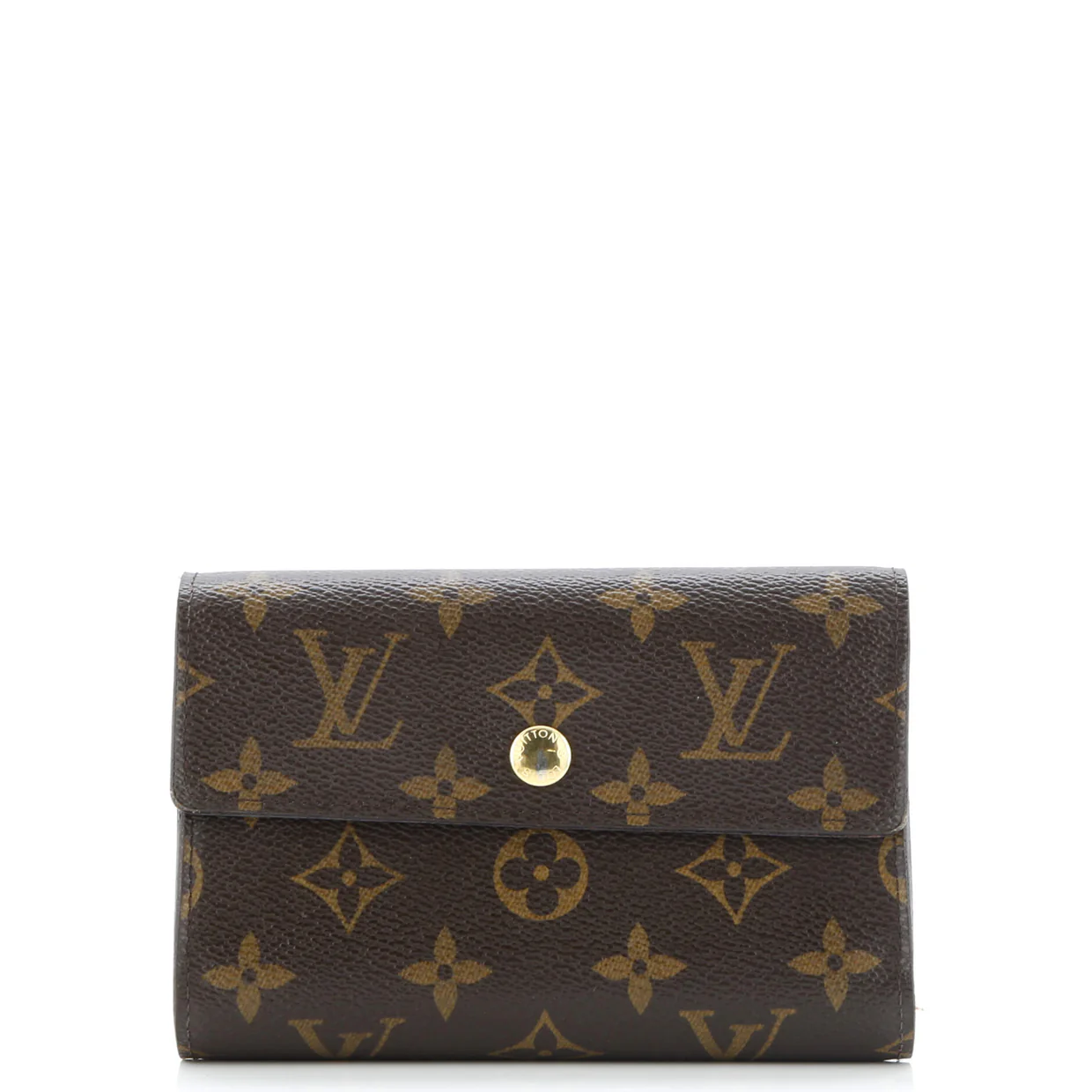 Alexandra Wallet Monogram Canvas - Deep Luxury