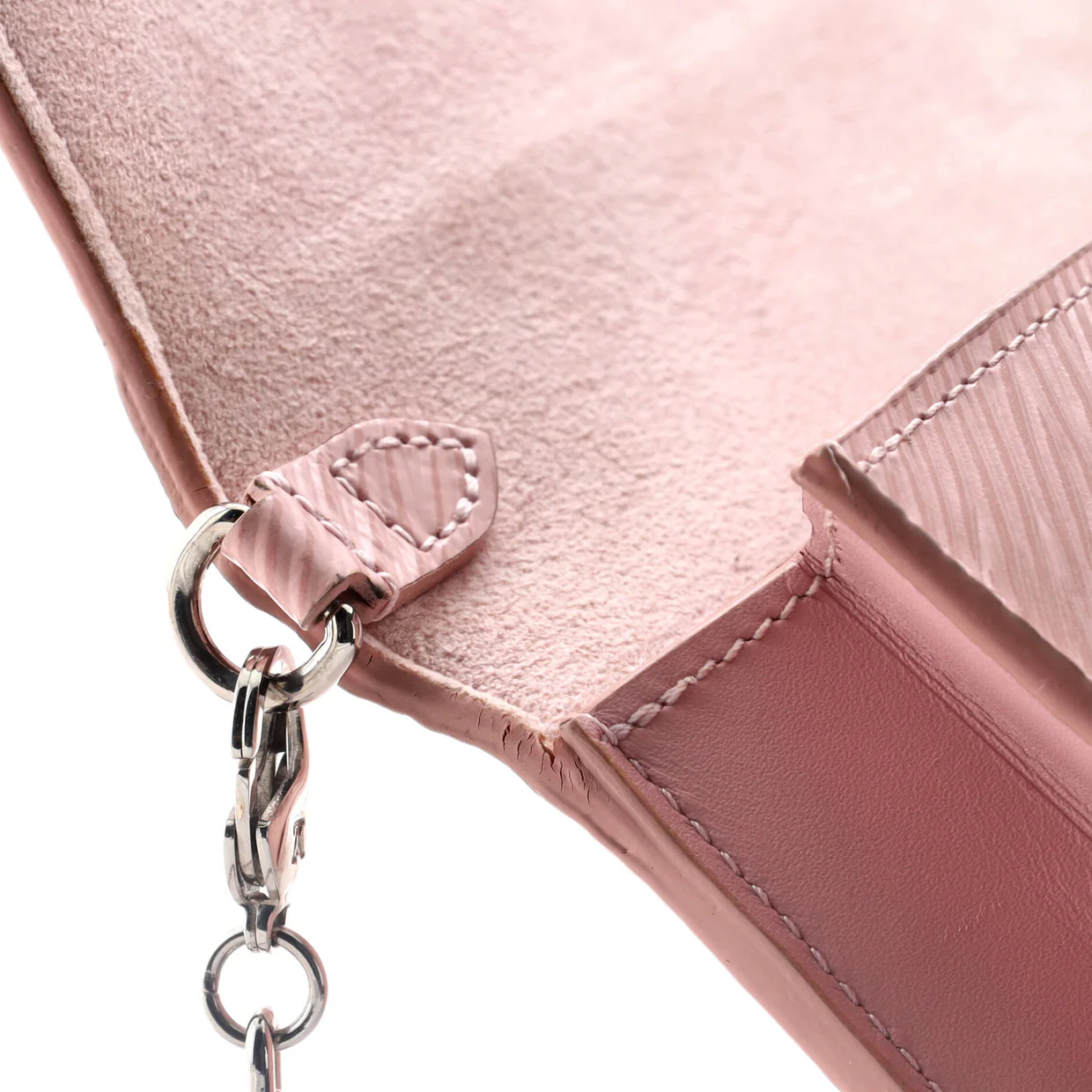 Twist Belt Wallet on Chain Epi Leather - Deep Luxury