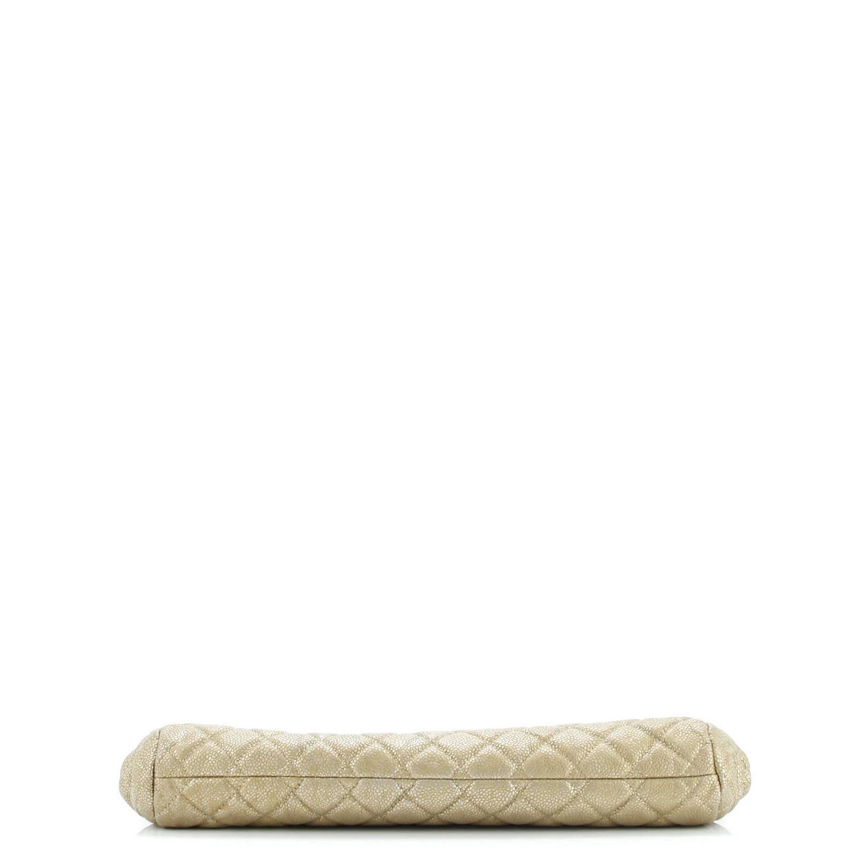 CC Frame Clutch Quilted Caviar Large - Deep Luxury