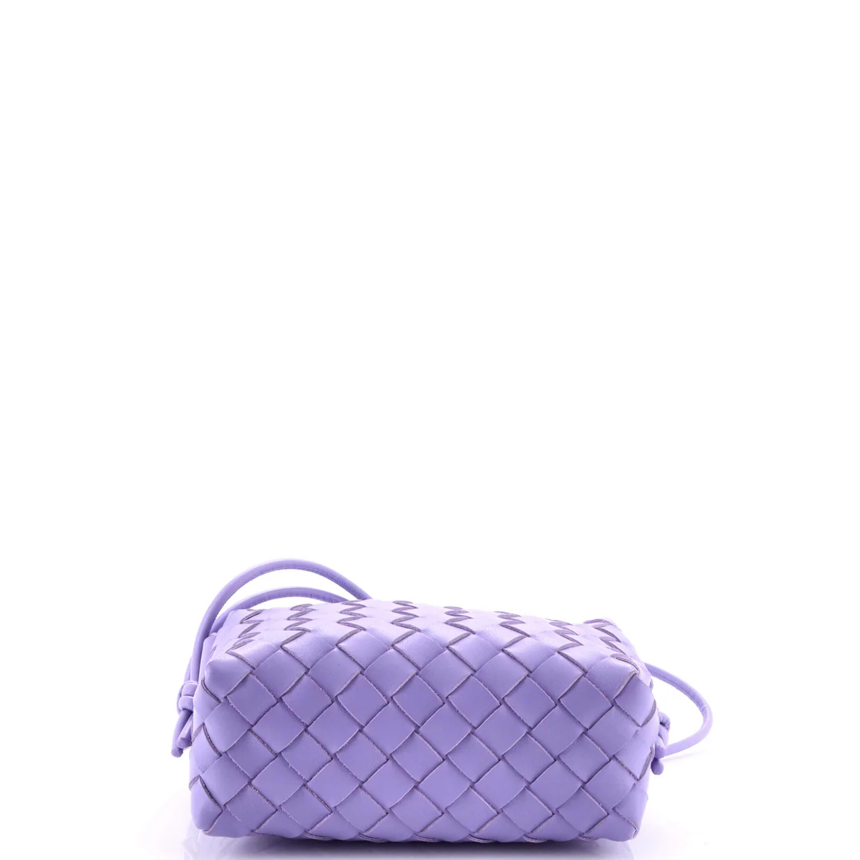 Loop Crossbody Bag Intrecciato Nappa Mini - Deep Luxury