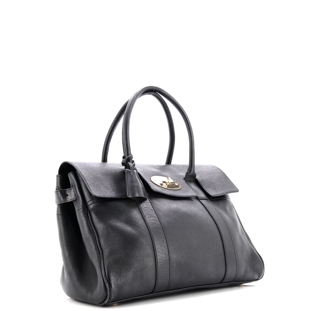 New Bayswater Satchel Leather Medium - Deep Luxury