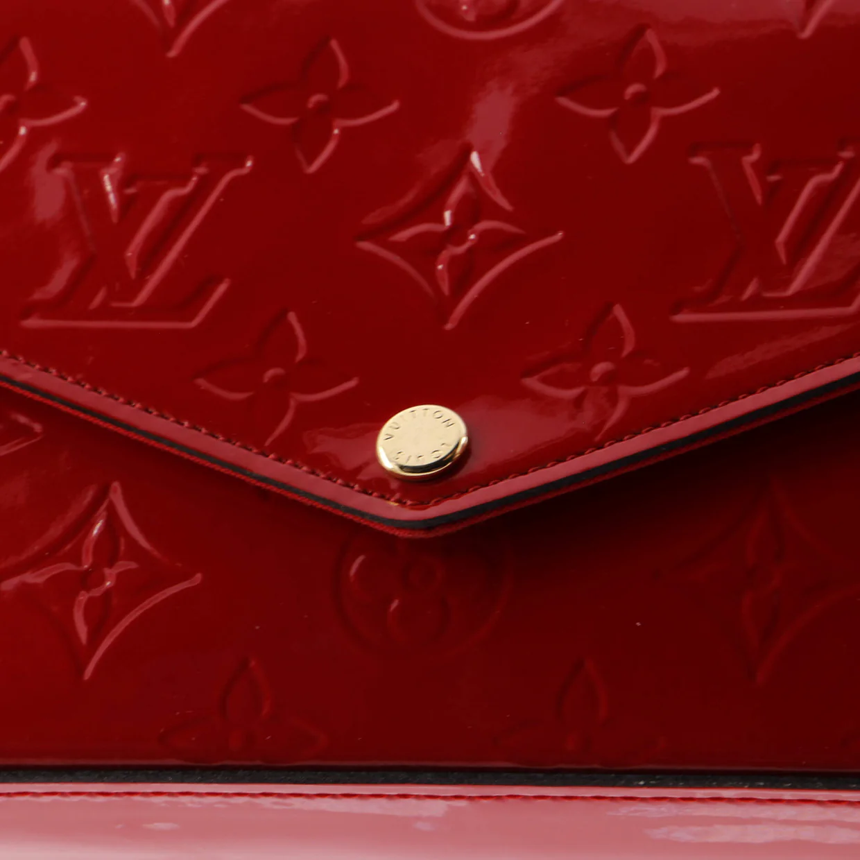 Felicie Pochette Monogram Vernis - Deep Luxury