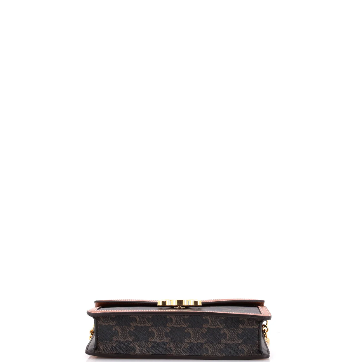 Margo Triomphe Wallet on Chain Triomphe Coated Canvas - Deep Luxury