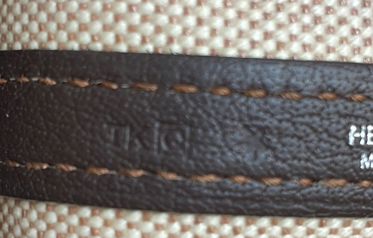 Garden Party Tote Toile and Leather 36 - Deep Luxury