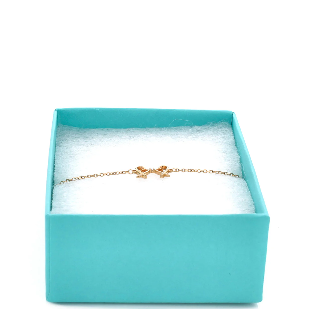 Paloma Picasso Double Loving Heart Bracelet 18K Rose Gold and Diamond - Deep Luxury