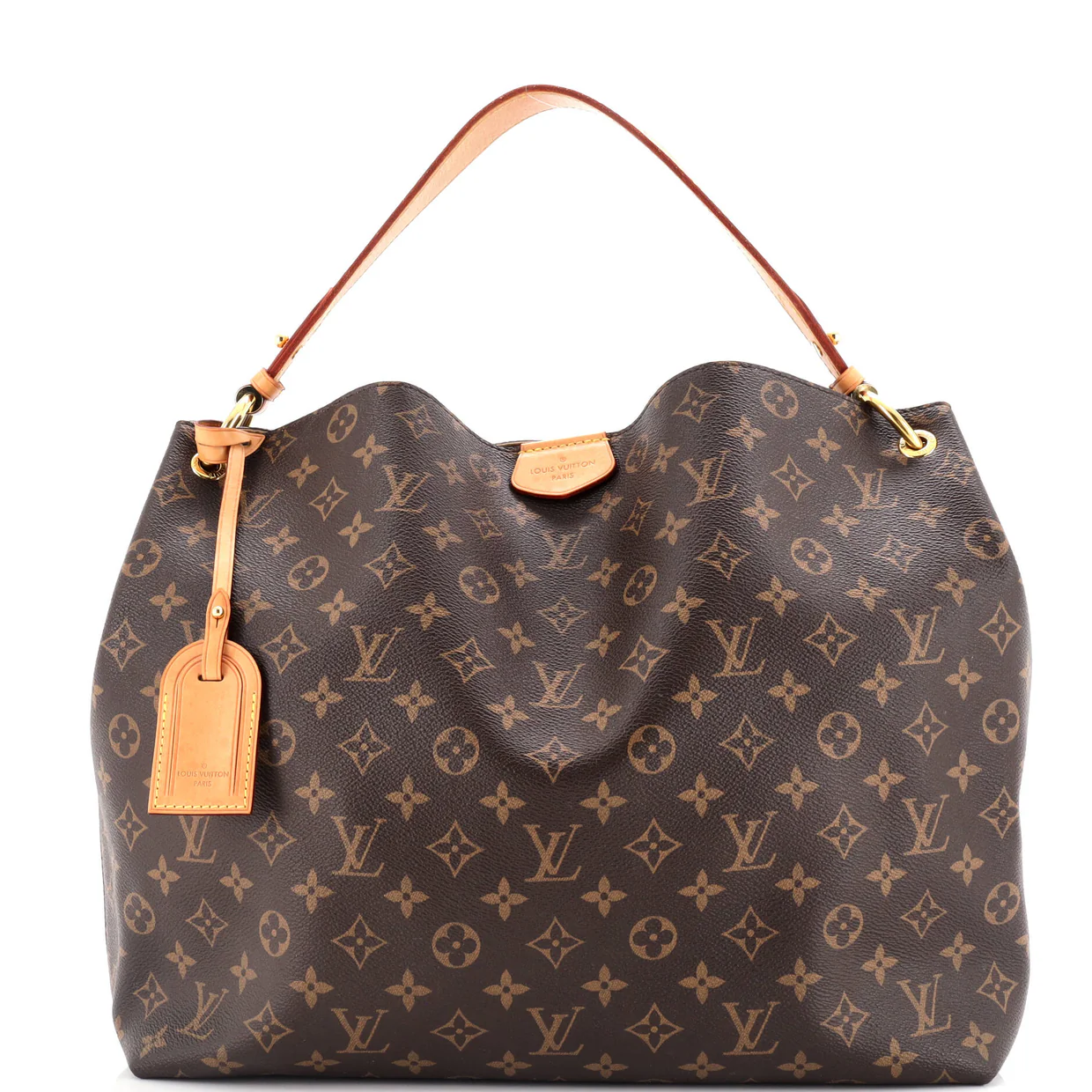 Graceful Handbag Monogram Canvas MM - Deep Luxury