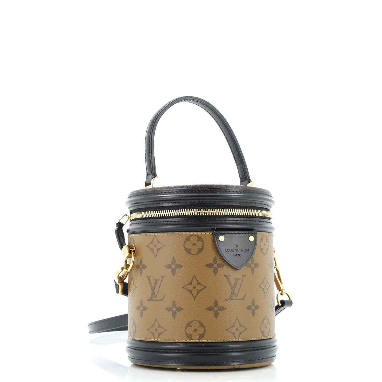 Cannes Handbag Reverse Monogram Canvas - Deep Luxury