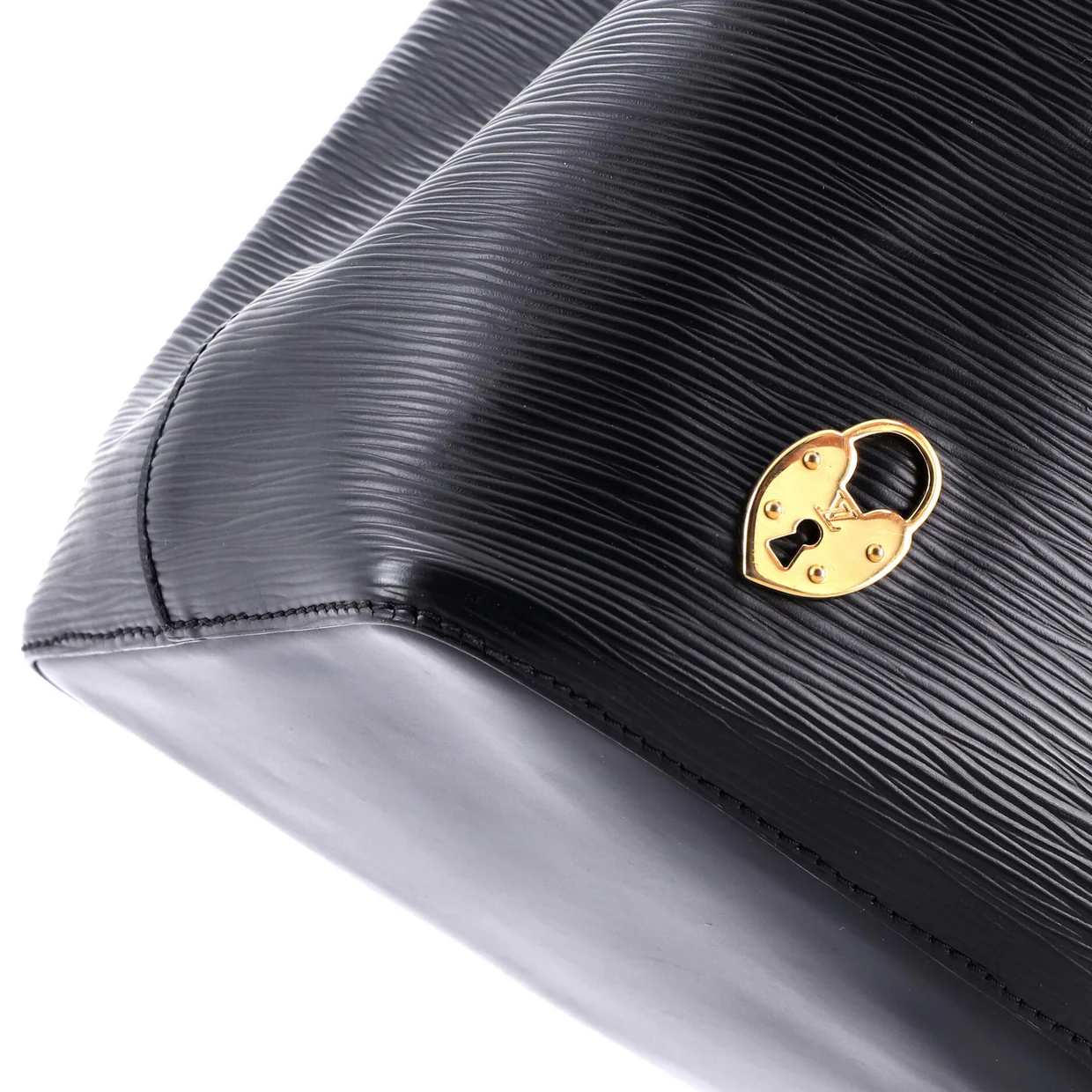 NeoNoe Handbag Love Lock Epi Leather - Deep Luxury