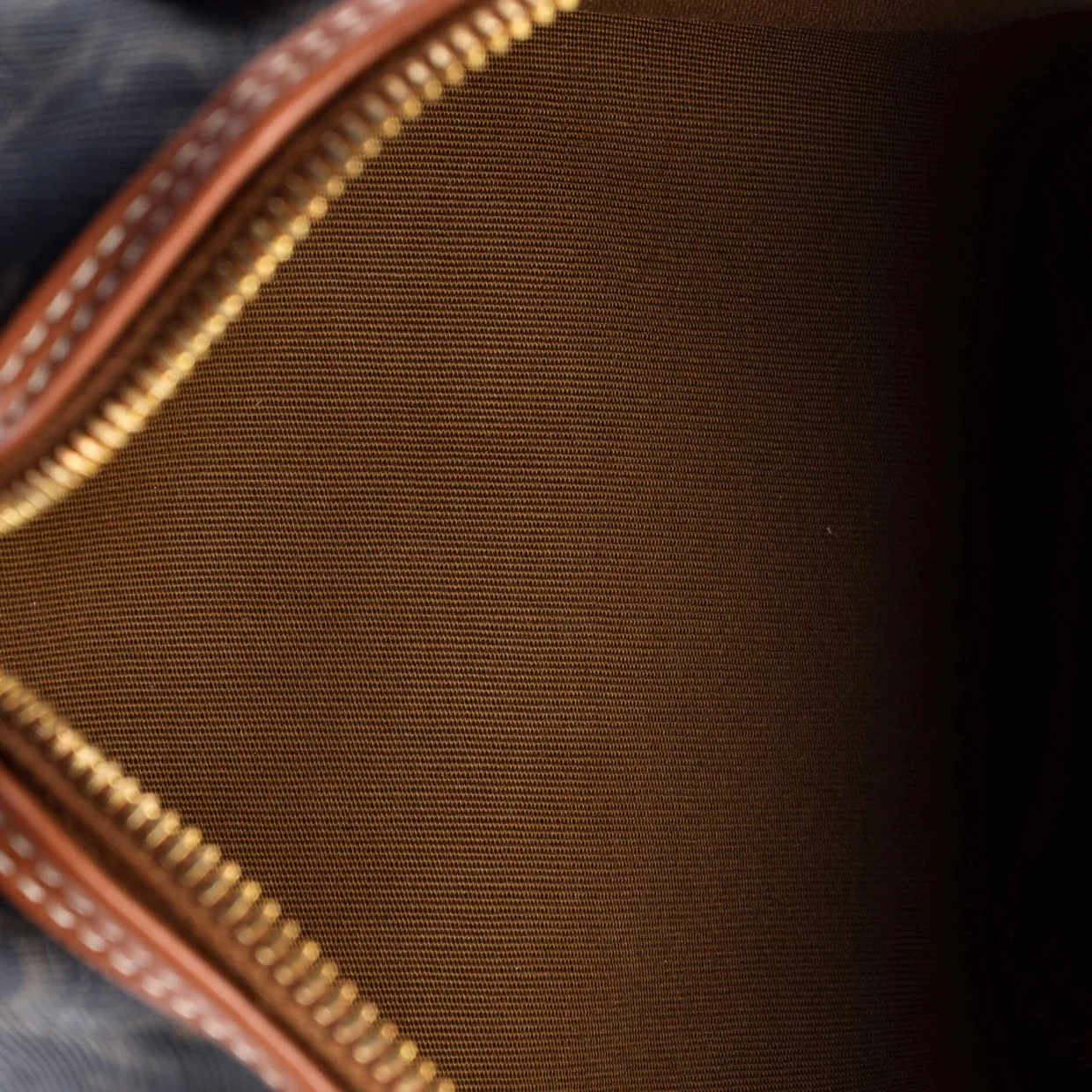 Boston Bag Triomphe Coated Canvas Small - Deep Luxury